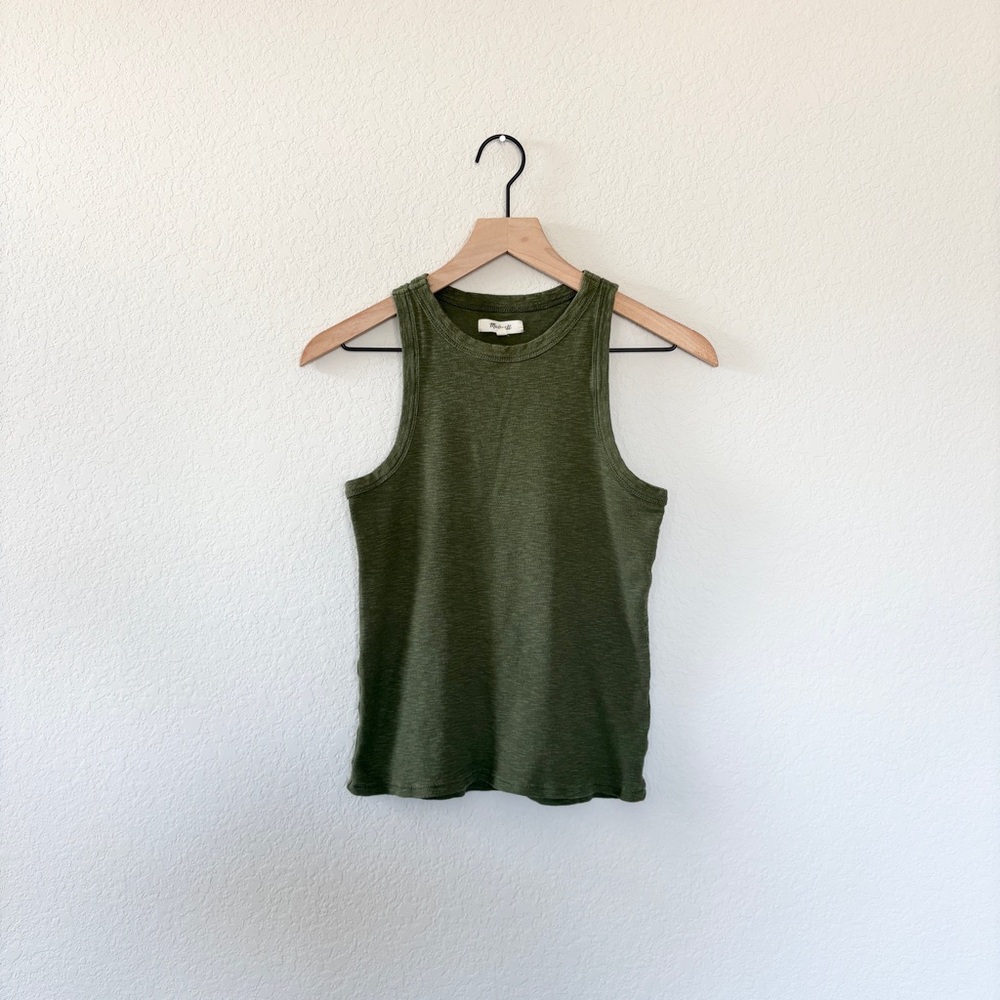 Madewell Olive Green Tank Top XS